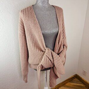 Vanessa Williams Long Wrap Cardigan Sweater ~ NWT!